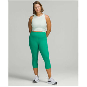 Lululemon Swift Speed High-Rise Crop 21" Emerald Ice